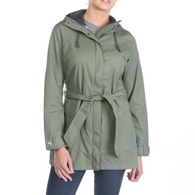 women's pardon my trench rain jacket
