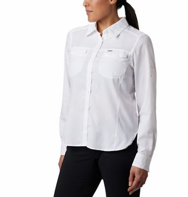 Columbia Women's Silver Ridge Long Sleeve Shirt - XS - Fossil