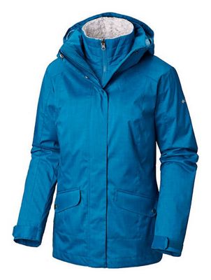 columbia women's sleet to street interchange jacket