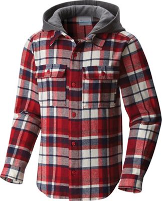 Columbia Youth Boulder Ridge Flannel Hoodie - at Moosejaw.com