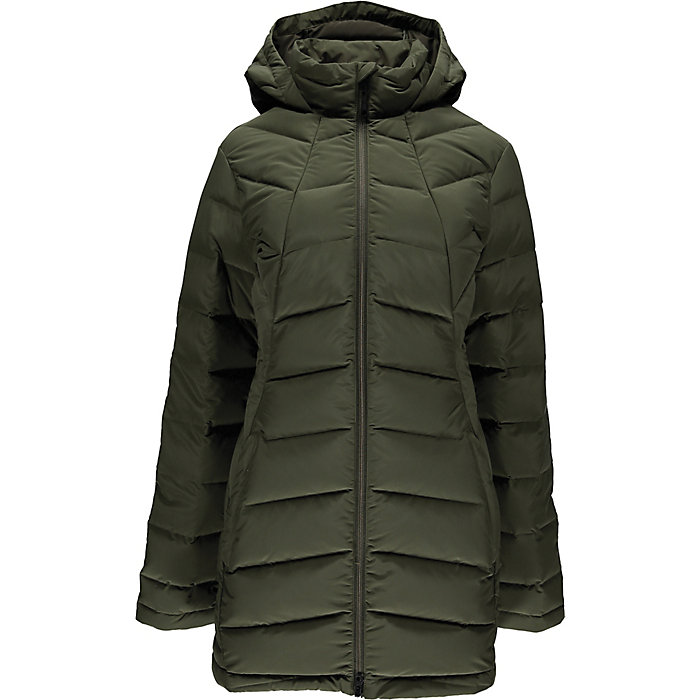 Spyder Womens Syrround Long Down Jacket
