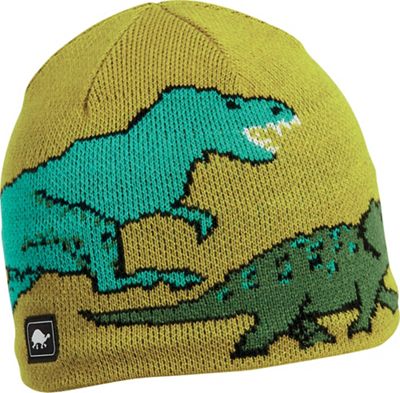 Dinosaur hat, S Tacobear Kids Pom Beanie Hat and Scarf Set Winter Warm Cable Knit Earflap Hat Circle Loop Scarf Fleece Lined Outdoor Ski Snowboard for Boys and Girls 1-2years 