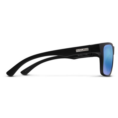 Matte Black / Blue Mirror Polarized