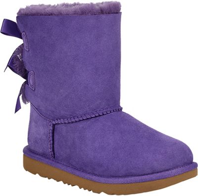 purple uggs with bows