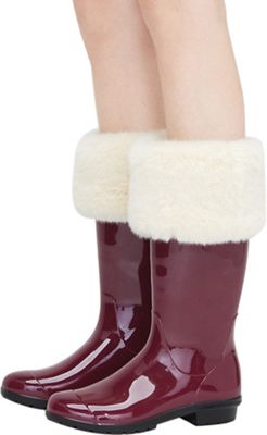 Ugg Women's Faux Fur Tall Rainboot Sock 