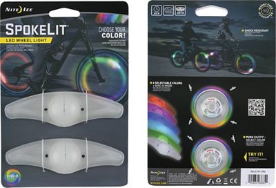 Nite Ize SpokeLit LED Wheel Light - 2 Pack
