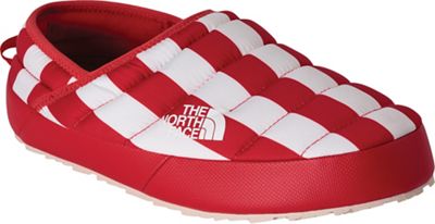 red north face slippers