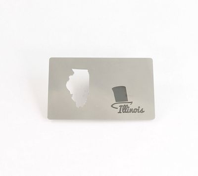 Zootility Tools Illinois Wallet Bottle Opener