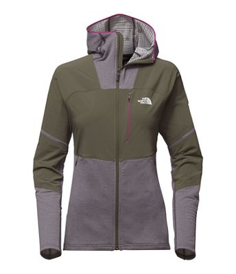 The north face women's progressor power grid best sale fleece hoodie