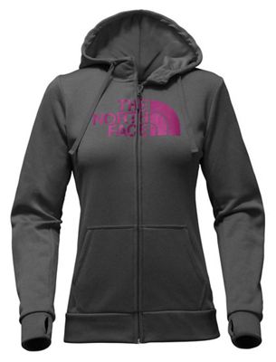 women's pink ribbon half dome full zip