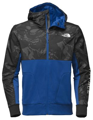 the north face men's train n logo overlay jacket