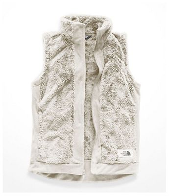 the north face women's furry fleece vest