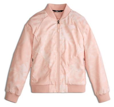 peach north face jacket