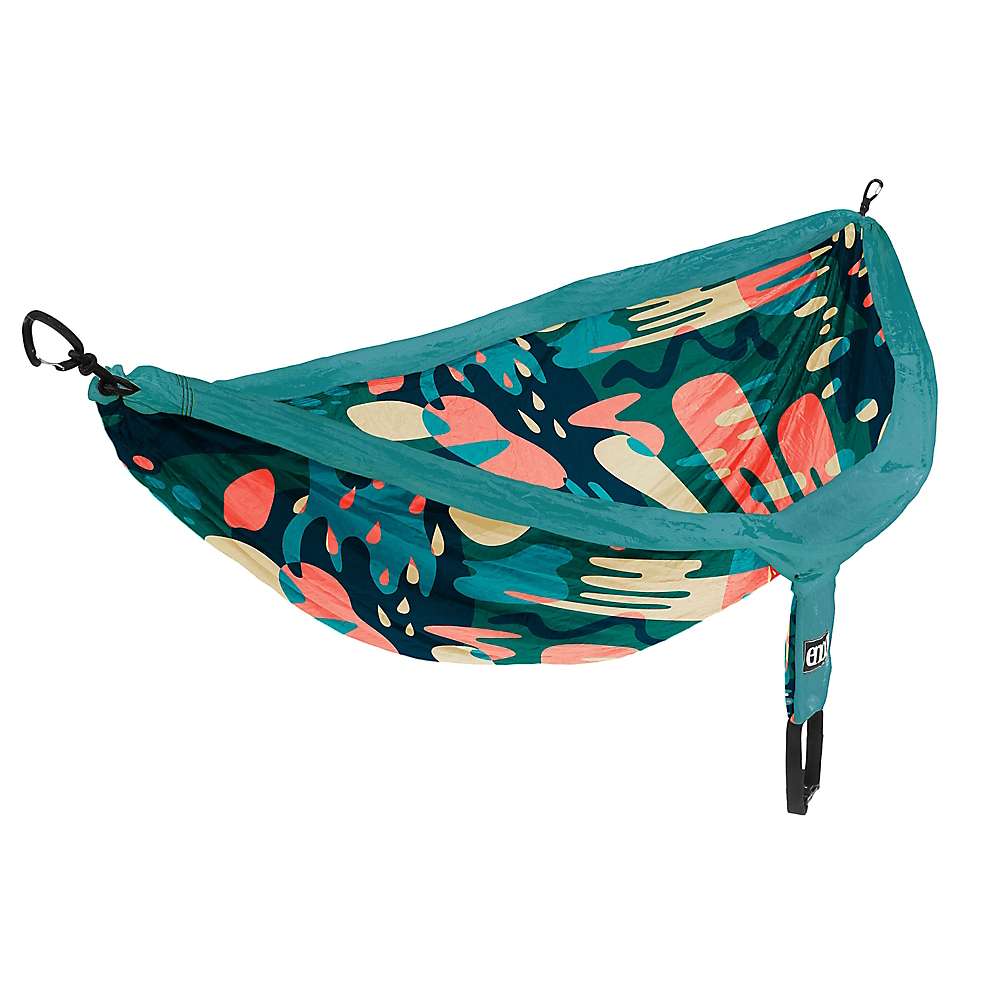 Green Aloha ENO Eagles Nest Outfitters DoubleNest Print Portable Hammock for Two 