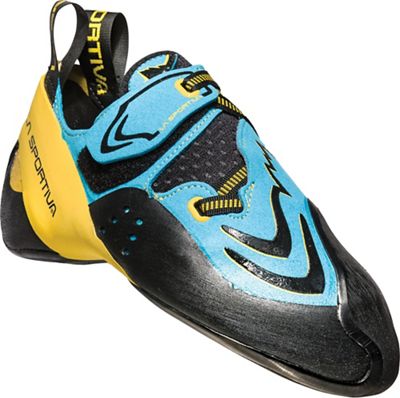 La Sportiva Men&s Solution Climbing Shoe - 44.5 - White / Yellow