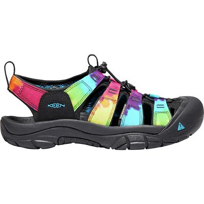 keen newport rainbow tie dye