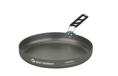 Frying Pan Evenly Heating Detachable Handle Aluminum Alloy One-piece Design  Non-stick Cookware Pot For Backpacking