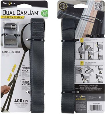 Nite Ize Dual CamJam Tie Down System 18 Ft Strap