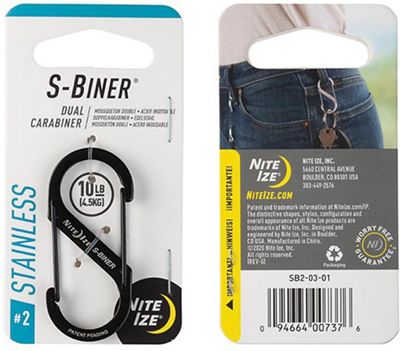 Nite Ize S-Biner Dual Carabiner Stainless Steel