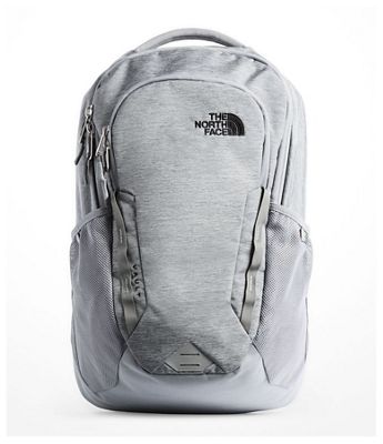 north face grey backpack