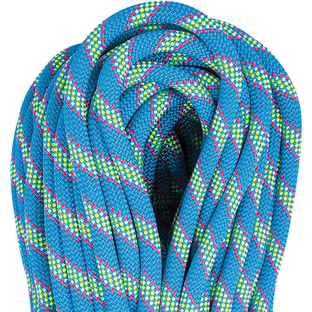 Lightweight single climbing  rope for use at the crag Beal Zenith 9,5 mm blue 