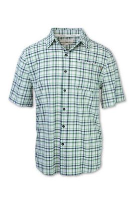 Purnell Men's 4-Way Stretch Quick Dry Plaid Shirt