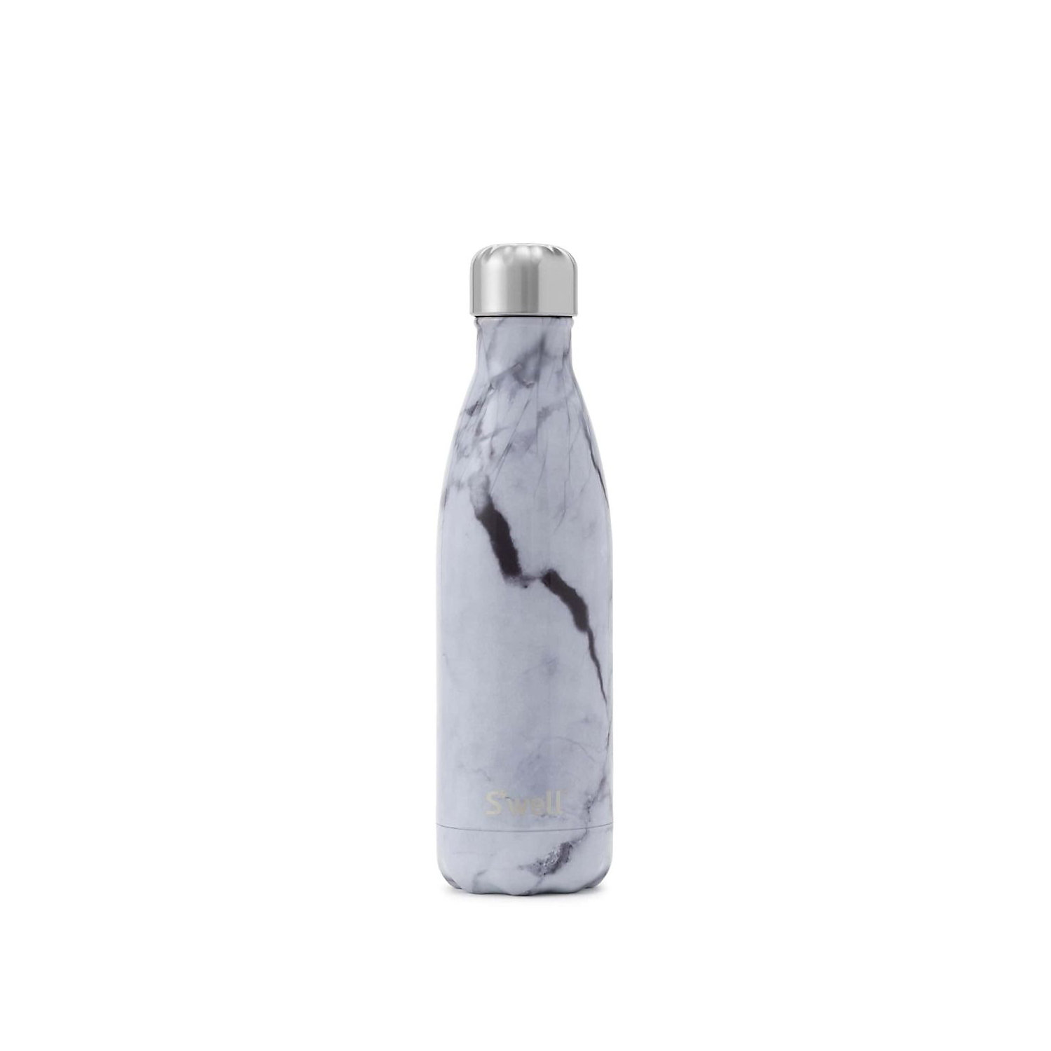 Swell White Marble Collection Bottle