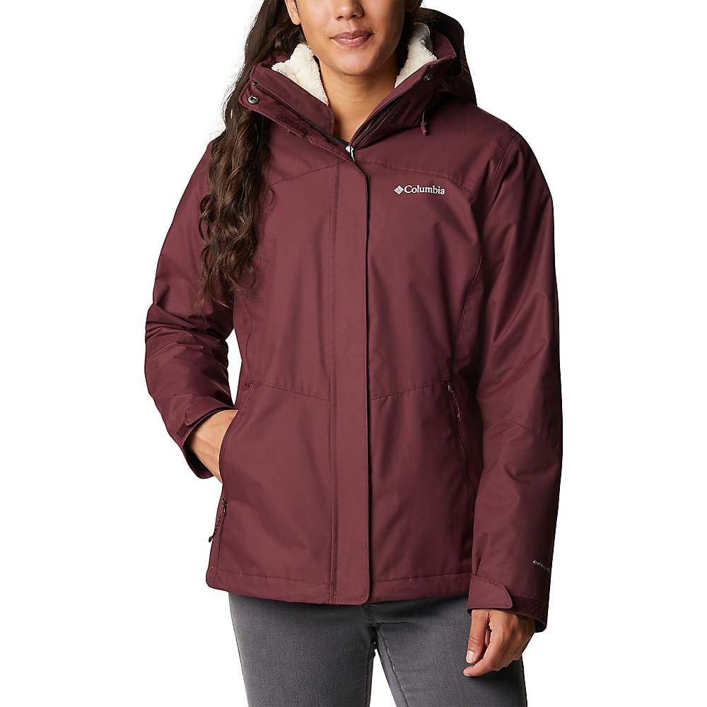 Details about   Columbia Women's Whirlibird Interchange Jacket Insulated Waterproof Ski Coat 