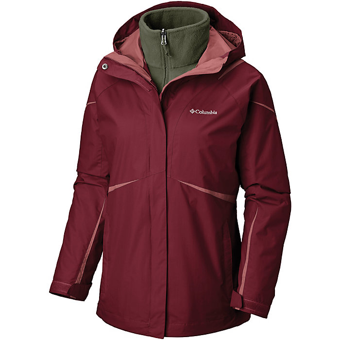 Black Small Columbia Womens Blazing Star Interchange Jacket