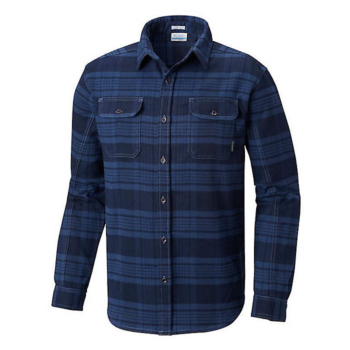 Classic Fit Columbia Men's Deschutes River Heavyweight Flannel Insulated