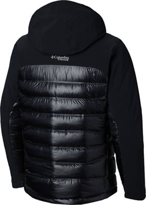 columbia men's heatzone 1000 turbodown hooded jacket
