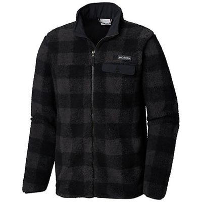 columbia mountain side reversible fleece