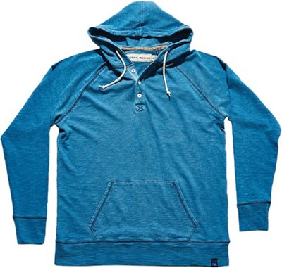 lightweight henley hoodie