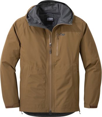 brown outdoor jacket