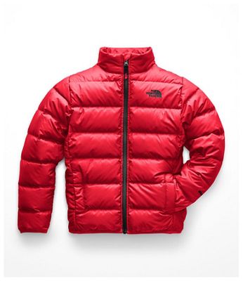 north face red bubble jacket