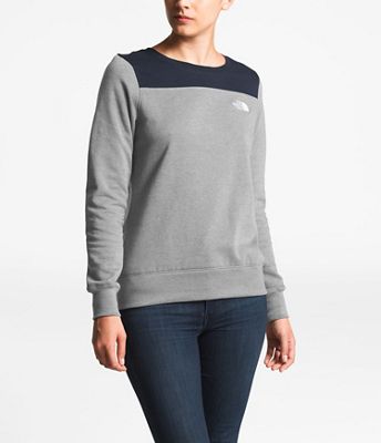 the north face women's half dome fleece crew