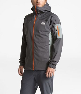 north face hooded softshell jacket