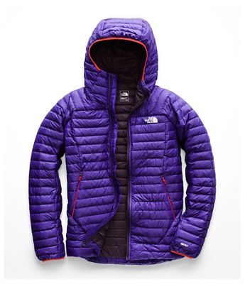 the north face women's impendor down hybrid hoodie