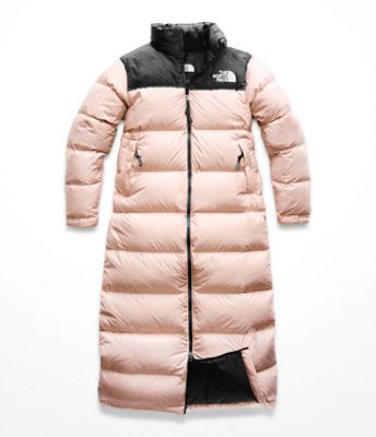 the north face nuptse duster down jacket