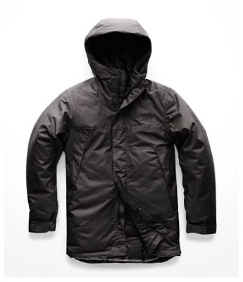 north face black parka mens