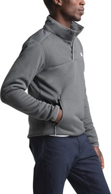 north face men's sherpa patrol snap up hoodie