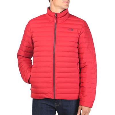 red north face bubble coat