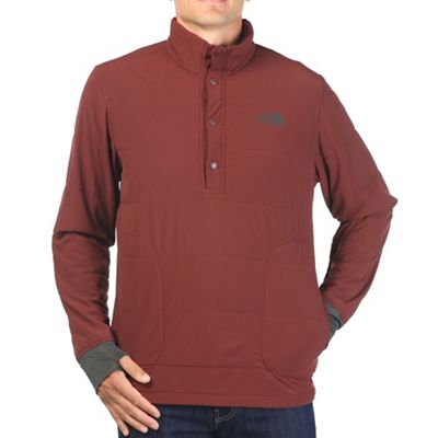 north face snap neck pullover