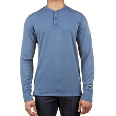 the north face men's tnf terry ls henley