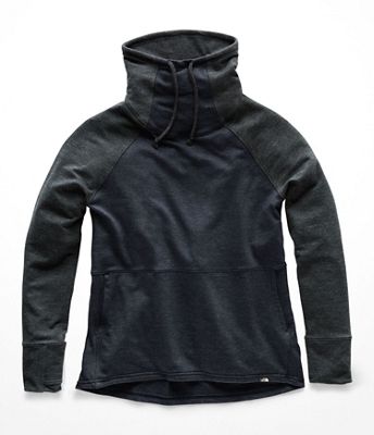 north face terry funnel neck sweatshirt