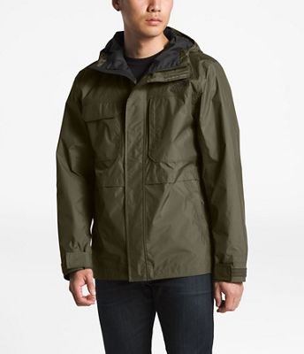 north face brown rain jacket