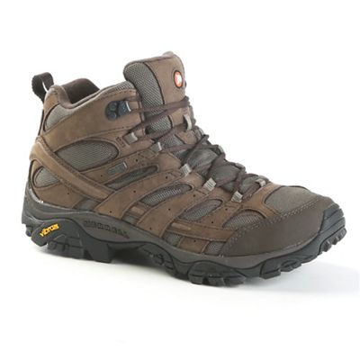 merrell men's moab 2 smooth mid waterproof hiking boot