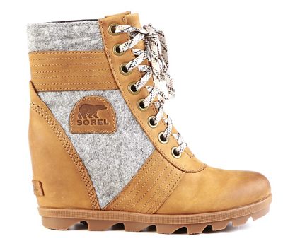 sorel women's lexie wedge felt casual boots