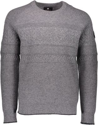 Obermeyer Mens Textured Crewneck Sweater