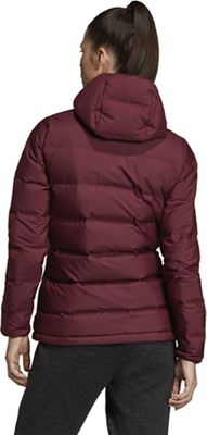 adidas helionic hooded down jacket